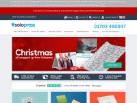 Desktop screenshot for solopress.com