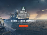 Desktop screenshot for worldofwarships.com