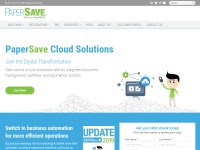Desktop screenshot for papersave.com