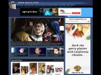Desktop screenshot for teenidols4you.com