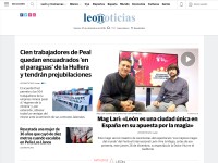 Desktop screenshot for leonoticias.com