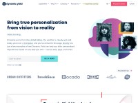 Desktop screenshot for dynamicyield.com