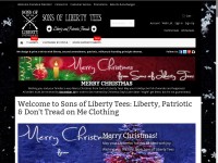 Desktop screenshot for sonsoflibertytees.com