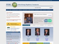 Desktop screenshot for ferc.gov