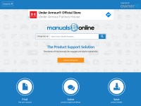 Desktop screenshot for manualsonline.com