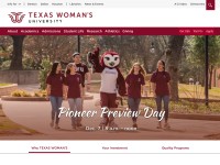 Desktop screenshot for twu.edu