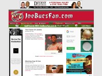 Desktop screenshot for joebucsfan.com