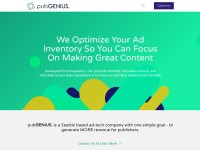 Desktop screenshot for pubgenius.io