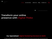 Desktop screenshot for digitaltheka.in