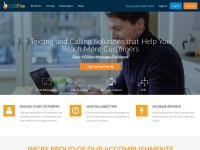 Desktop screenshot for callfire.com