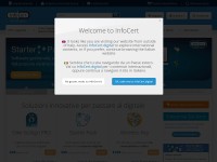 Desktop screenshot for infocert.it