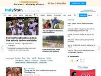 Desktop screenshot for indystar.com