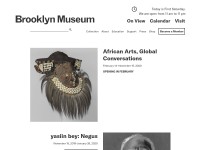 Desktop screenshot for brooklynmuseum.org