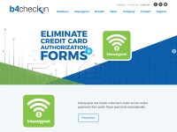 Desktop screenshot for b4checkin.com