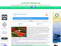 Desktop screenshot for localfarmmarkets.org
