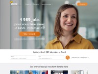 Desktop screenshot for nordjob.com
