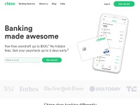 Desktop screenshot for chimebank.com
