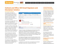 Desktop screenshot for symprex.com