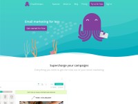 Desktop screenshot for emailoctopus.com