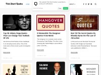 Desktop screenshot for pickshortquotes.com