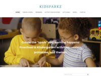 Desktop screenshot for kidsparkz.com