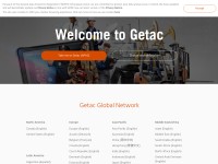 Desktop screenshot for getac.com