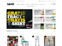 Desktop screenshot for loadedgym.dk