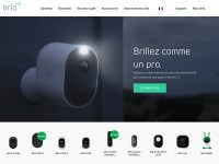 Desktop screenshot for arlo.com
