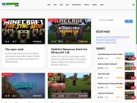 Desktop screenshot for dlminecraft.net