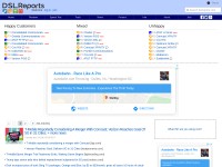 Desktop screenshot for broadbandreports.com