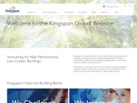Desktop screenshot for kingspan.com