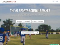 Desktop screenshot for leaguelobster.com