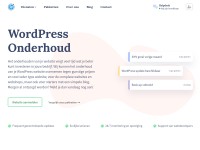 Desktop screenshot for wordpressonderhoud.nl