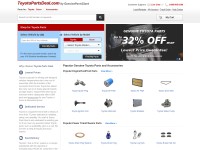 Desktop screenshot for toyotapartsdeal.com