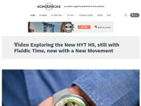 Desktop screenshot for monochrome-watches.com