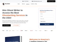 Desktop screenshot for hireghostwriter.us.com