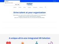 Desktop screenshot for meta4.com