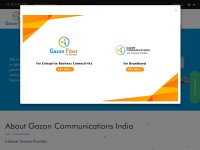 Desktop screenshot for gazonindia.com