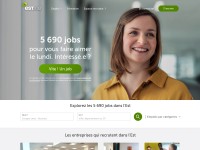 Desktop screenshot for estjob.com