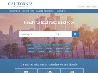 Desktop screenshot for californiajobdepartment.com