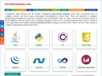 Desktop screenshot for net-informations.com
