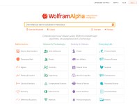 Desktop screenshot for wolframalpha.com