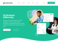 Desktop screenshot for dubsado.com