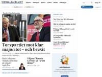 Desktop screenshot for svd.se