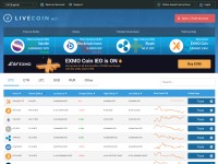Desktop screenshot for livecoin.net