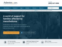 Desktop screenshot for asbestos.com