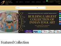 Desktop screenshot for indianfolkart.org