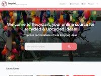 Desktop screenshot for recyclart.org