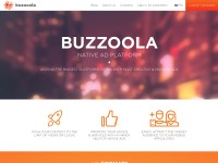 Desktop screenshot for buzzoola.com