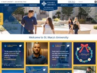 Desktop screenshot for stmarytx.edu